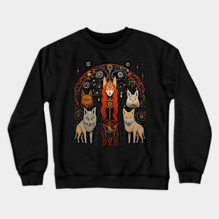Freyja Norse Goddess Crewneck Sweatshirt